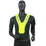 SKRIEŠANAS ATSTAROJOŠĀ VESTE DZELTENA